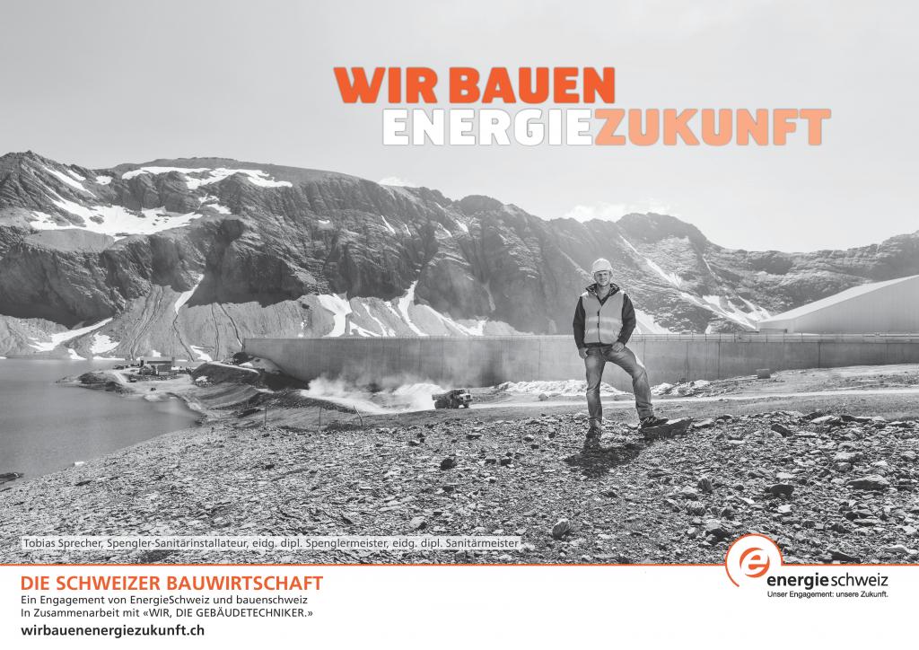 Die Energiebranche lancierte im 2015 eine Imagekampagne. (© EnergieSchweiz / wirbauenenergiezukunft.ch)