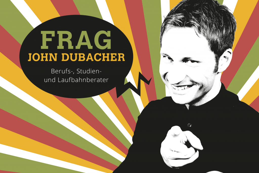 Unser Berufs-, Studien- und Laufbahnberater John Dubacher weiss Rat. (© Linda Zurfluh)