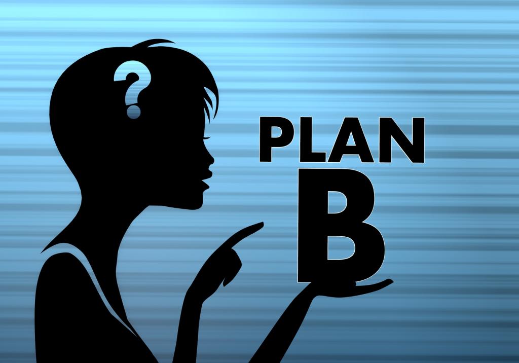 Ein Plan B torpediert unter Umständen den Erfolg der ursprünglichen Ziele. (© Thomas Reichhart / Fotolia.com)