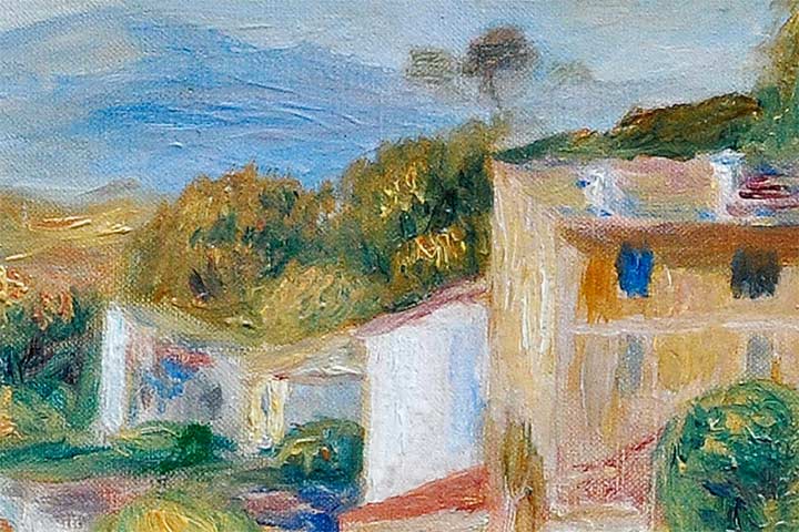 Französisch ist die Sprache vieler Künstler wie z.B. Auguste Renoir